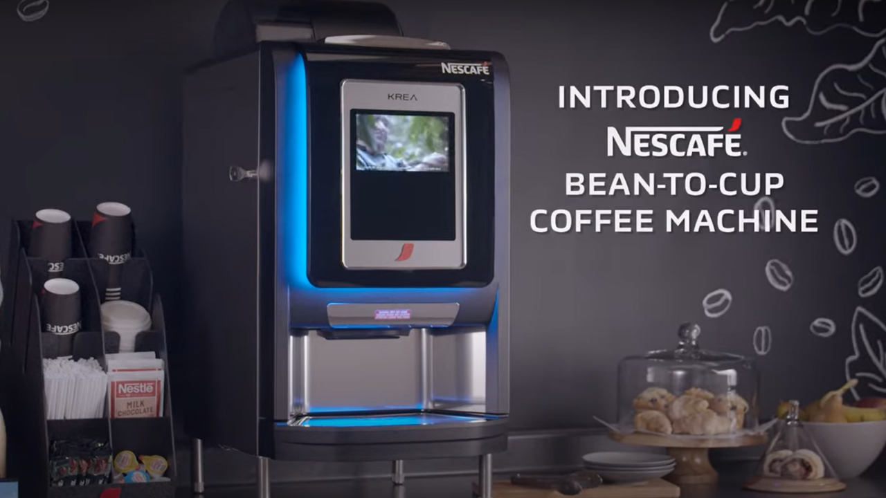 Nescaf Ultimate Barista 50 Commercial Bean Cup Nescafe Coffee Machine